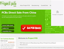 Tablet Screenshot of project-pcb.com